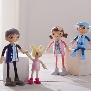 Pottery Barn Kids Moore Family Dollhouse Accessory Set